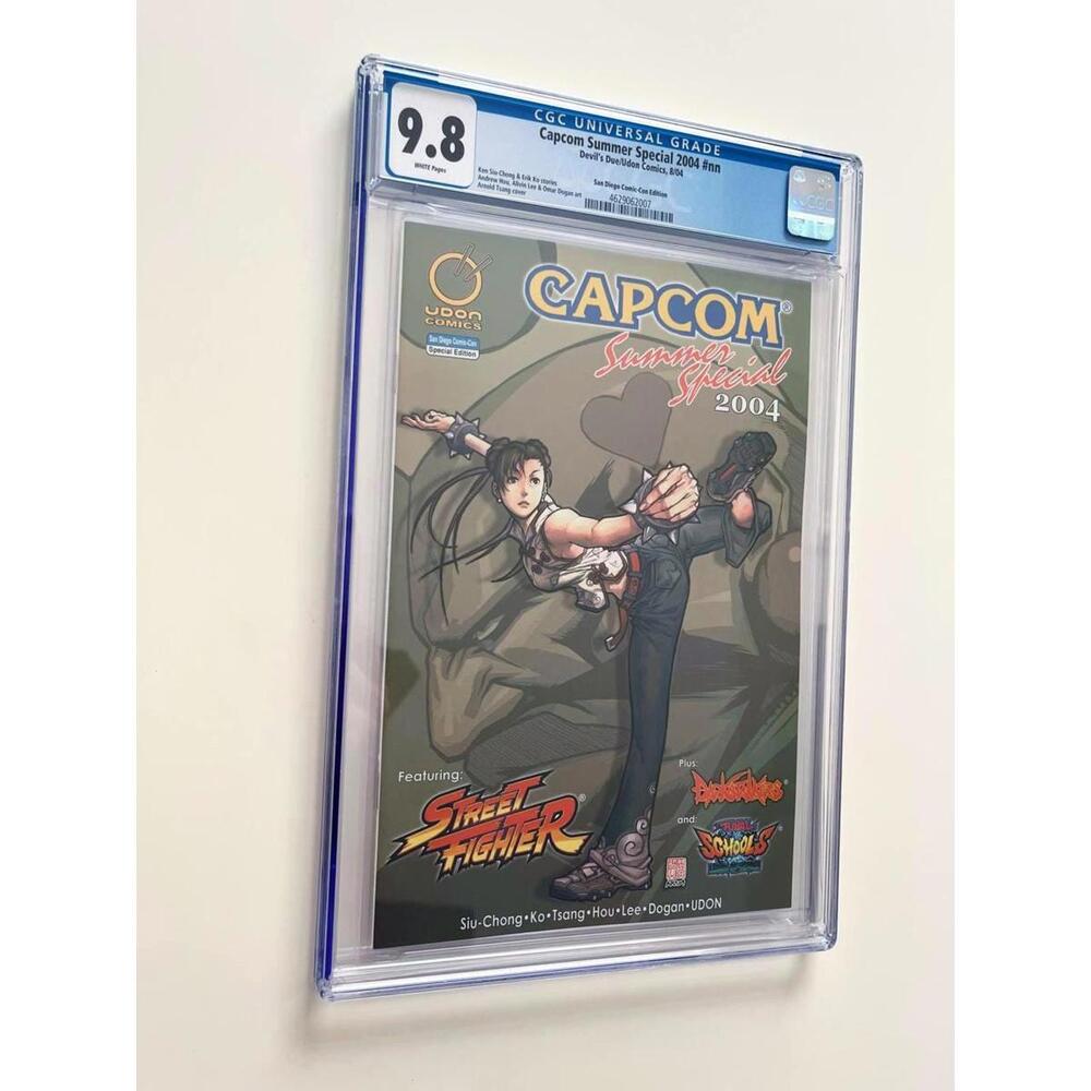 CGC 9.8 Chun-Li Comic: Capcom Summer Special 2004, SDCC Exclusive - Picture 2 of 6